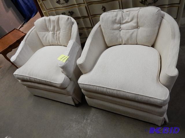 2, Off White Side chairs