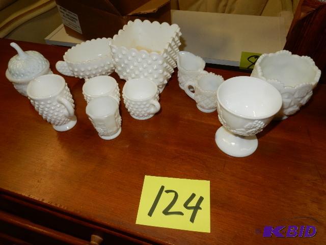 Misc. Milk Glass items