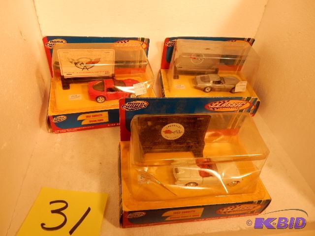 3 Classic Collection Corvettes