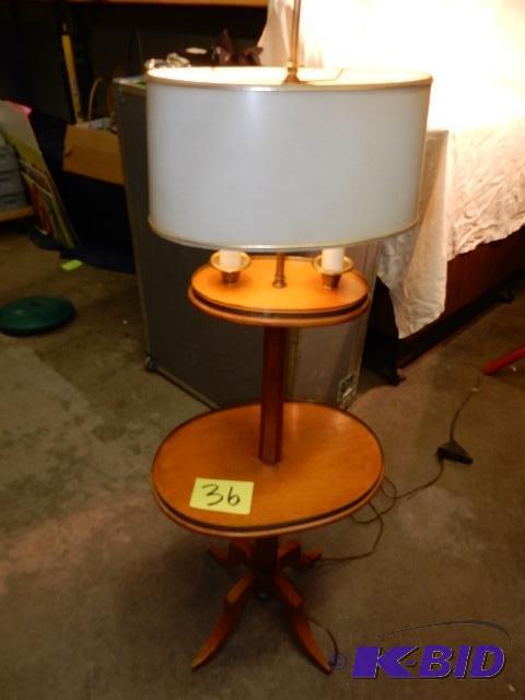 2 Level table lamp