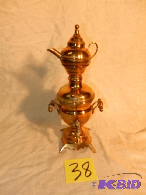 Interesting Brass urn wSpigot