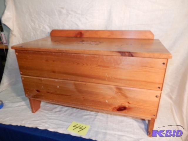 Wooden chest
