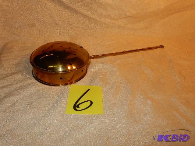 Antique Brass Chestnut Roaster