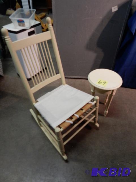 Rocker and Side table