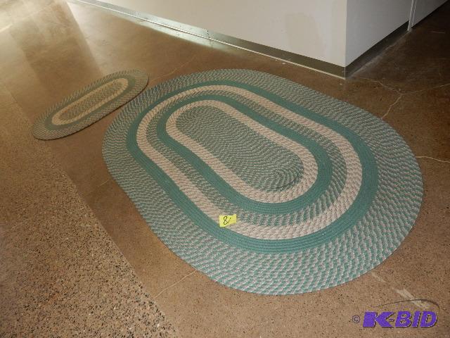 2 Braided area Rugs