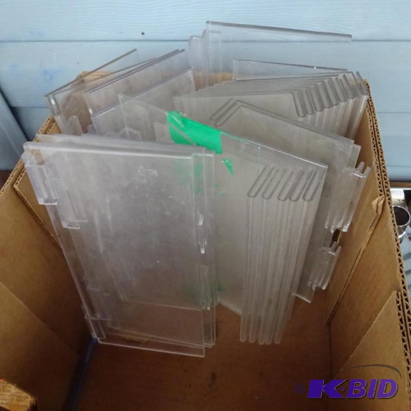 Poly slat wall shelves. Qty 30...