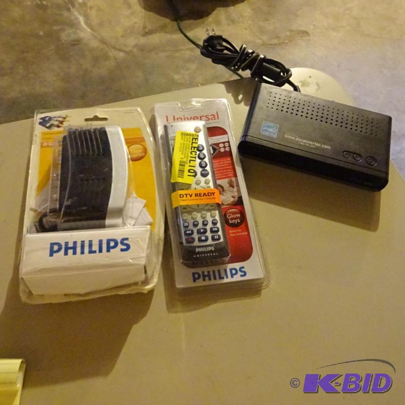 Stereo RF modulator. Philips universal remote...
