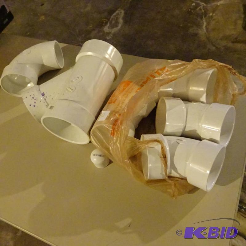 5&quot and 4&quot PVC fittings...