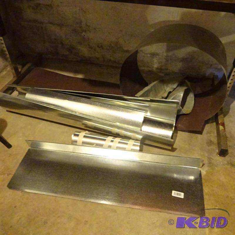 Misc tin duct work...