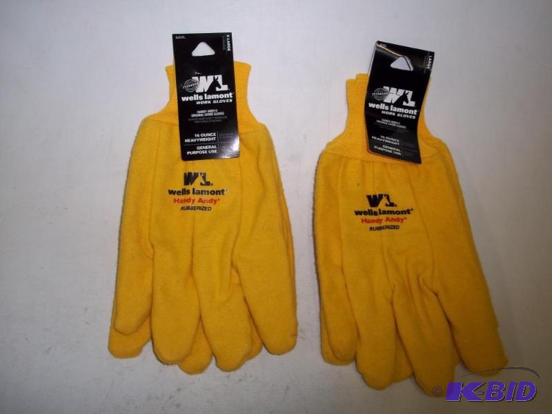 New 2 Pair of Wells Lamont Work Gloves, Size ...