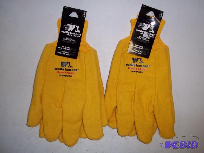 New 2 Pair of Wells Lamont Work Gloves, Size ...