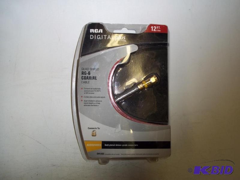 NEW RCA RG-6 Coaxial cable 12...