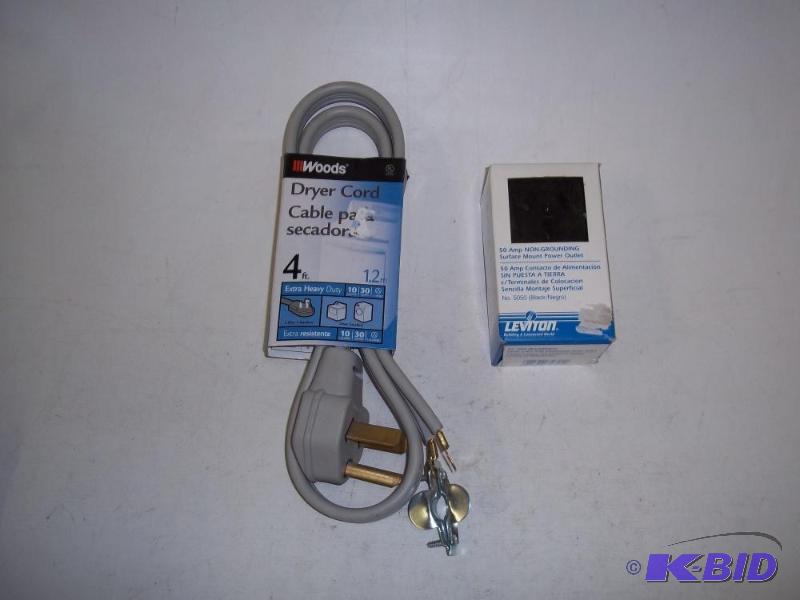 New Dryer cord and plug in...
