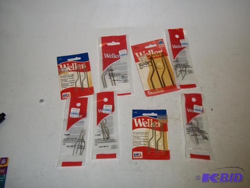 NEW Weller soldering gun tips...