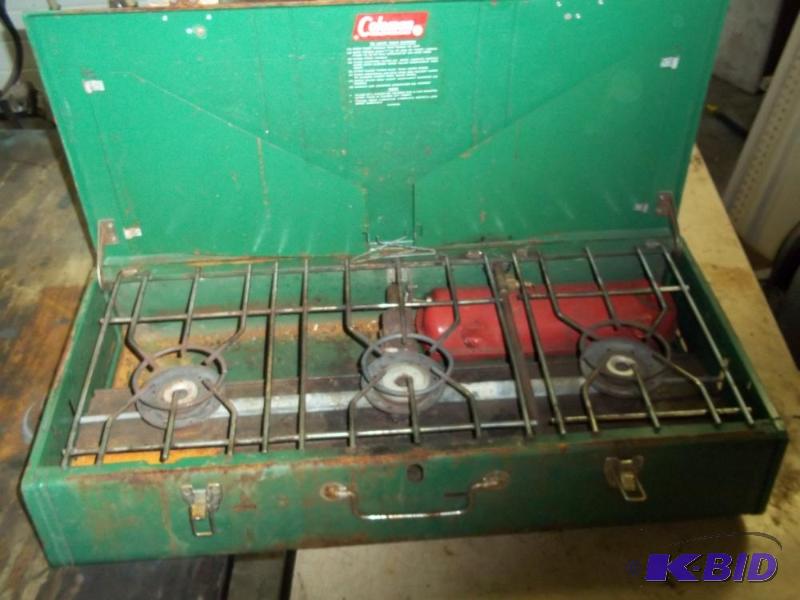 Coleman 3 burner camp stove...