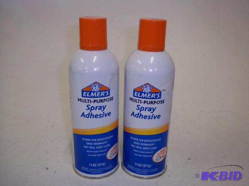 New Elmers spray adhesive...