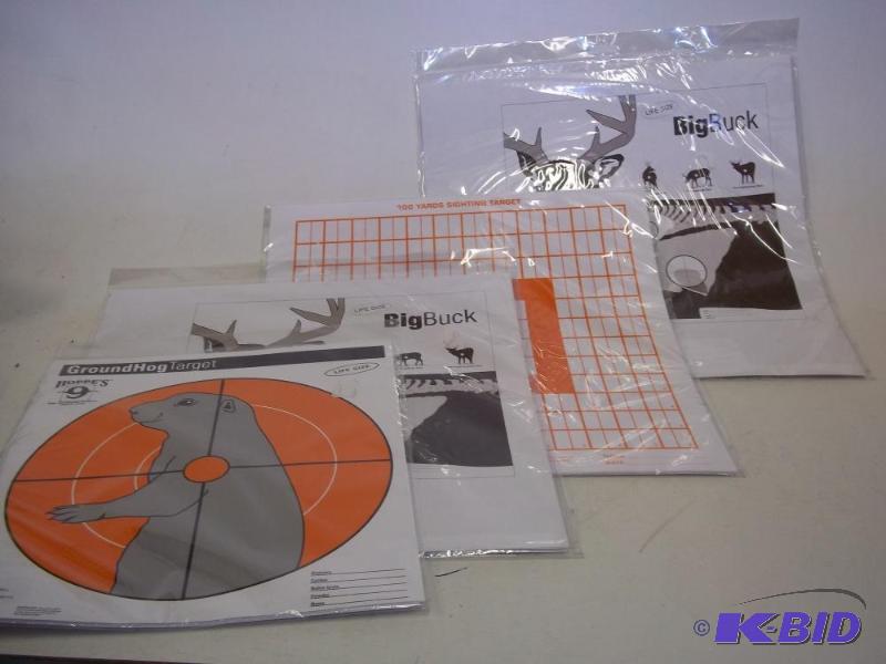 New 4 sets of paper targets...