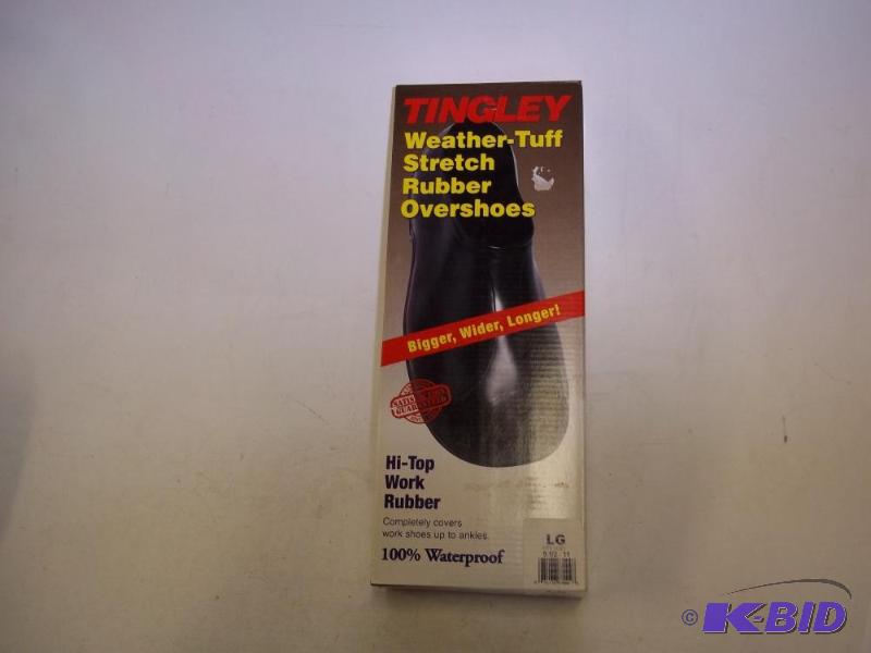 New Tingley Rubber Overshoes size L...