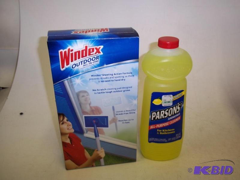 New Windex outdoor handle with parsons cleane...