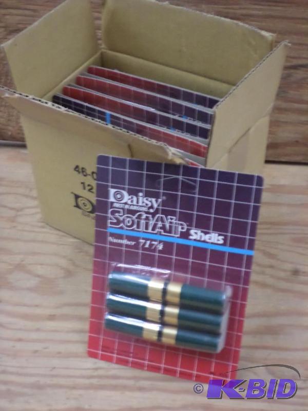 lot 110 image: (12) New 6-Packs Of Daisy #7174 Soft Air Shel...