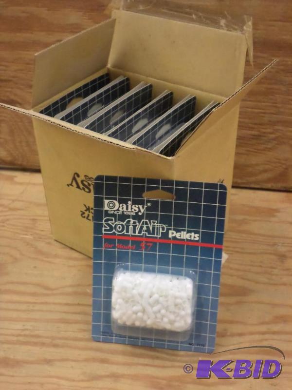 lot 112 image: (12) New Daisy Model 57 Soft Air Pellet Packs...