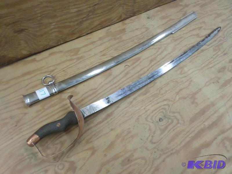 lot 117 image: Artilleria 15923 Sword With Sheathe...