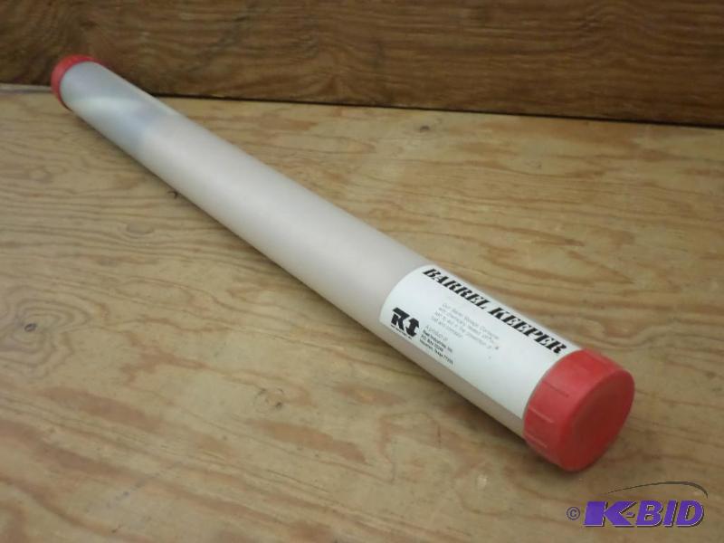 lot 119 image: RI Barrel Keeper Gun Barrel Storage Container...