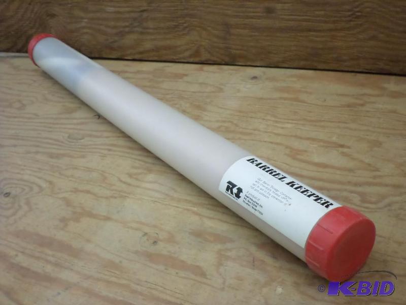 lot 121 image: RI Barrel Keeper Gun Barrel Storage Container...