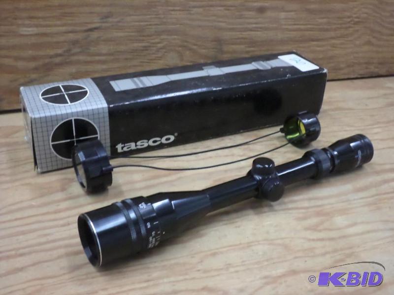 lot 20 image: New Tasco 4-16x40mm Rifle Scope...