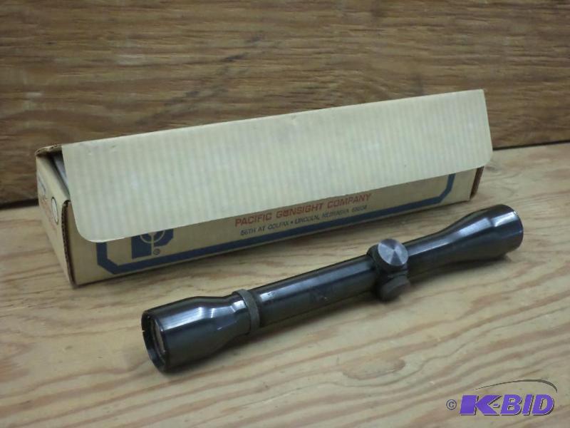 lot 21 image: Weaver Marksman 4X Rifle Scope...