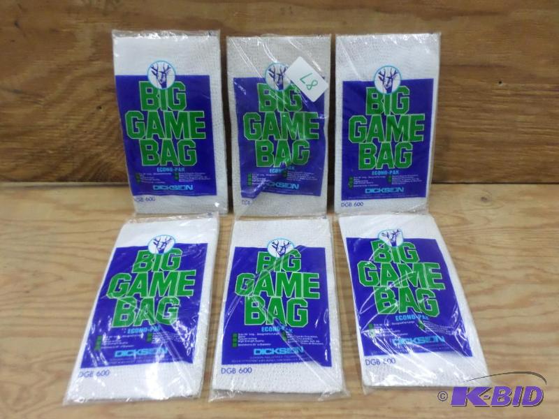 lot 87 image: (6) New Dickson Big Game Bags...