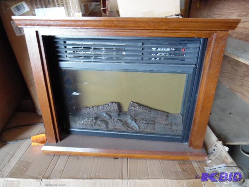 Fireplace With Mantle