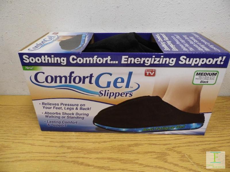 New Comfort Gel Slippers April 5 Consignment K Bid