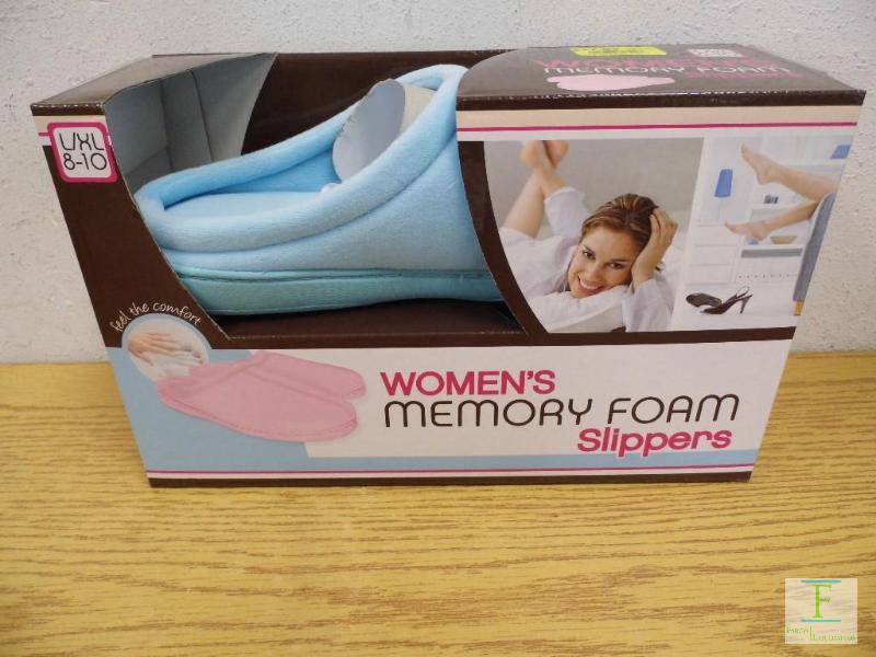 New Womens Memory Foam Slippers
