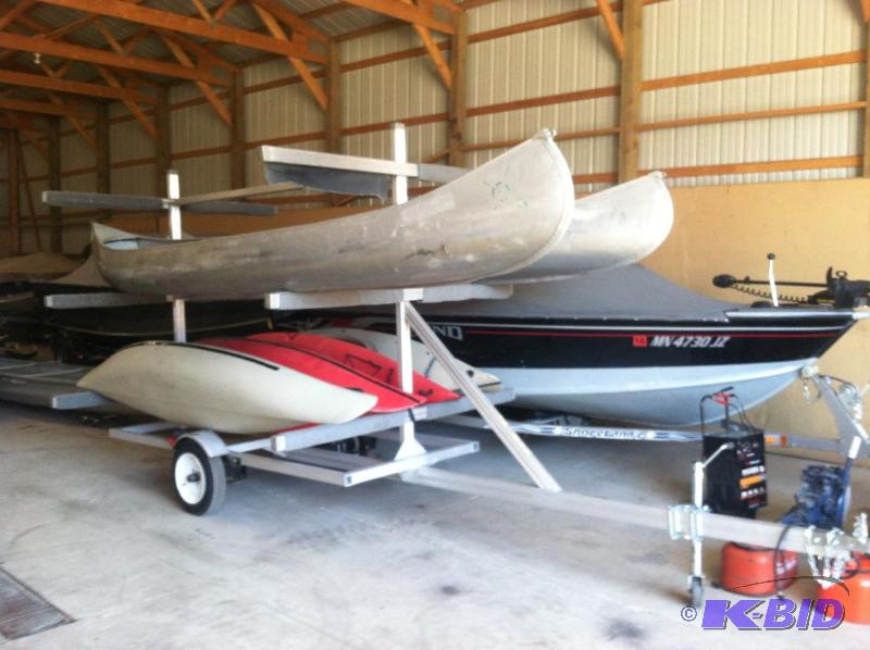 Aluminum Canoe Trailer.