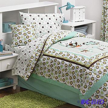New MyHome Sleepy Owl 5-Pc. Bed Set - Twin - ...