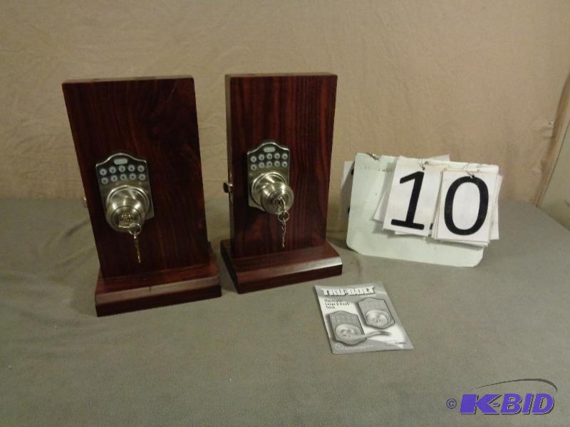 2 New Display Model Electronic Knob Door Lock...