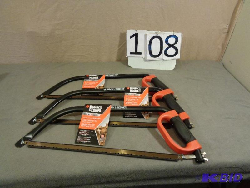 3 New Display Model Black and Decker 21&quot...