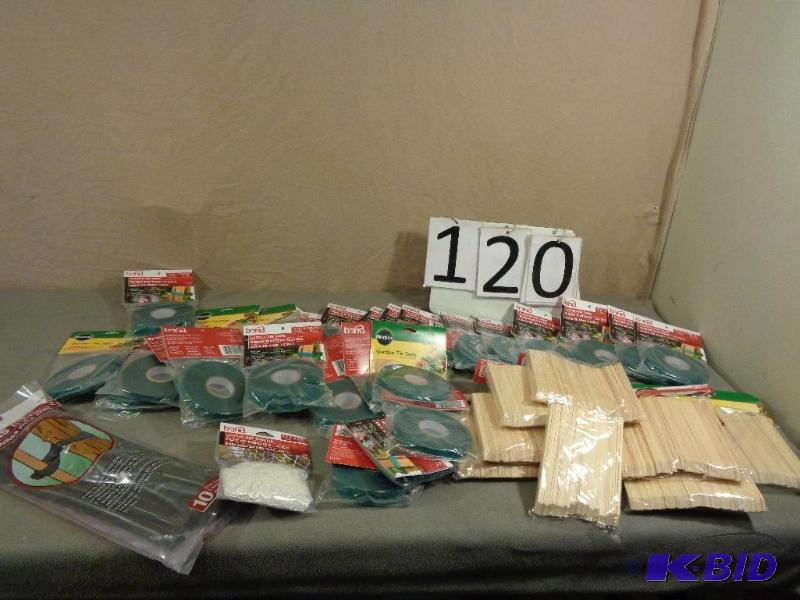 New Garden Tie Tape, Wooden Plant Labels, Tre...