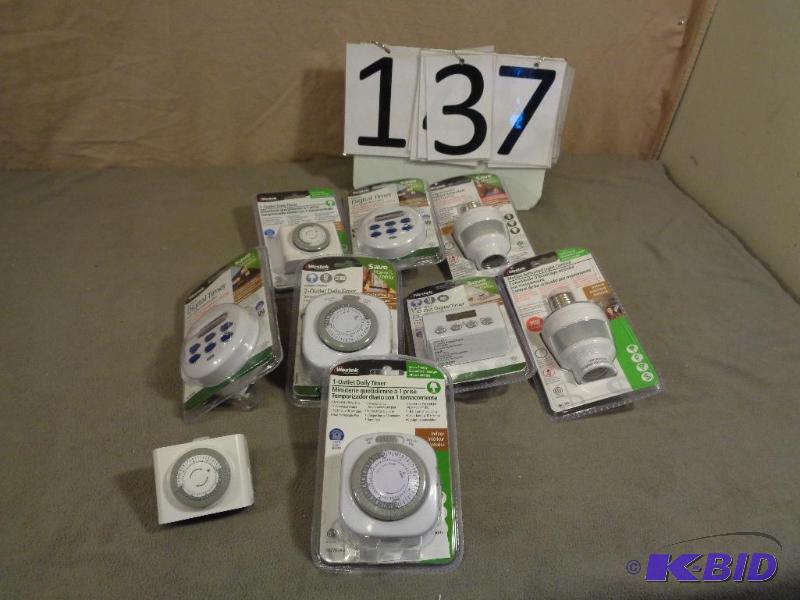New Display Model Outlet Timers and Motion Ac...