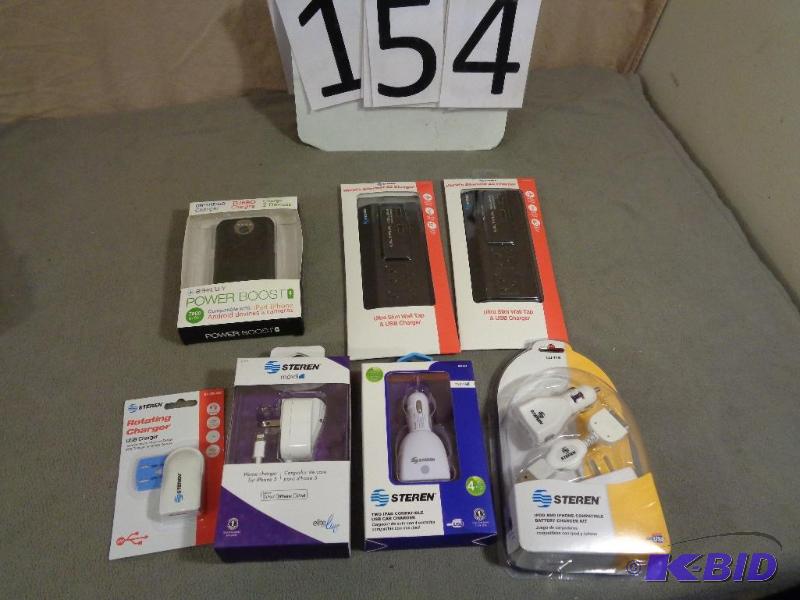 New Assorted Chargers. See pics for specs....