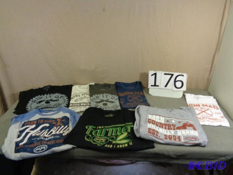 8 New Display Model Size Medium Shirts....