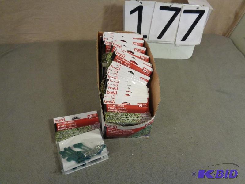24 New Packages of Garden Vine Holders....