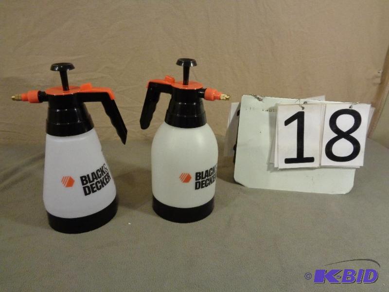2 New Black and Decker Sprayers....