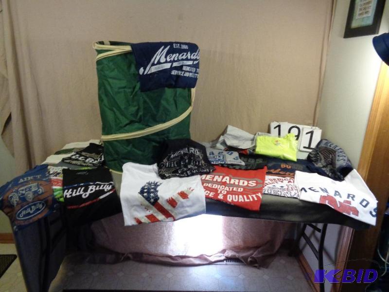 12 New Display Model Large Tshirts and 6 New ...