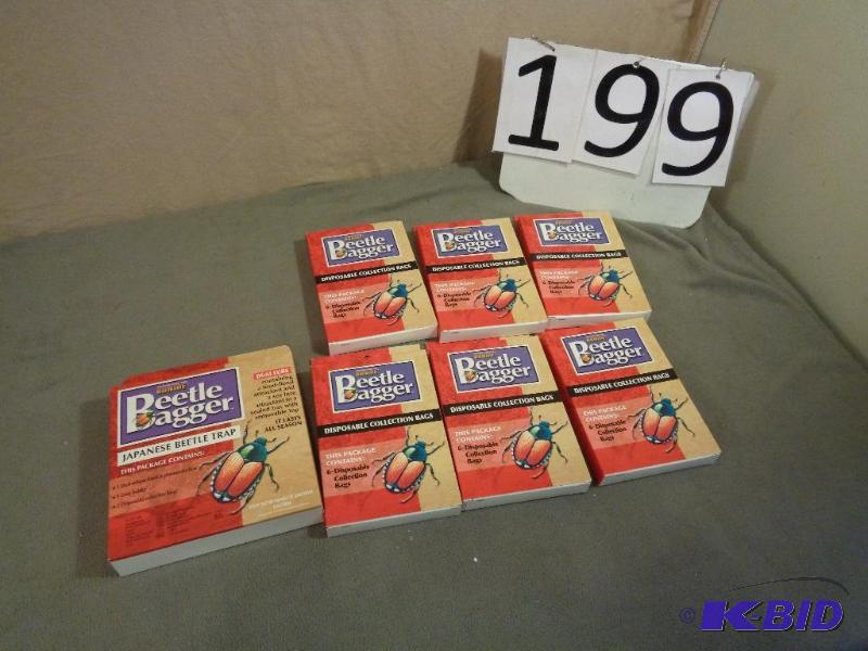 New Beetle Bagger Trap and 6 Packages of Repl...