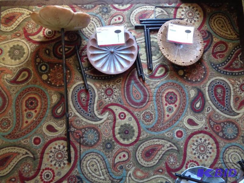 3 New Display Model Bird Baths. Has removable...