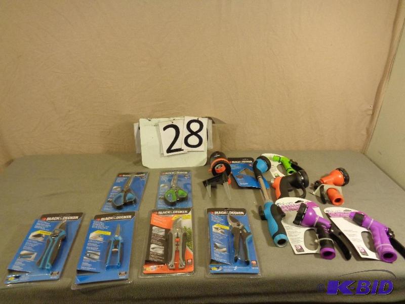 Lot of New Snips, Pruners, Spray Nozzles, Spr...