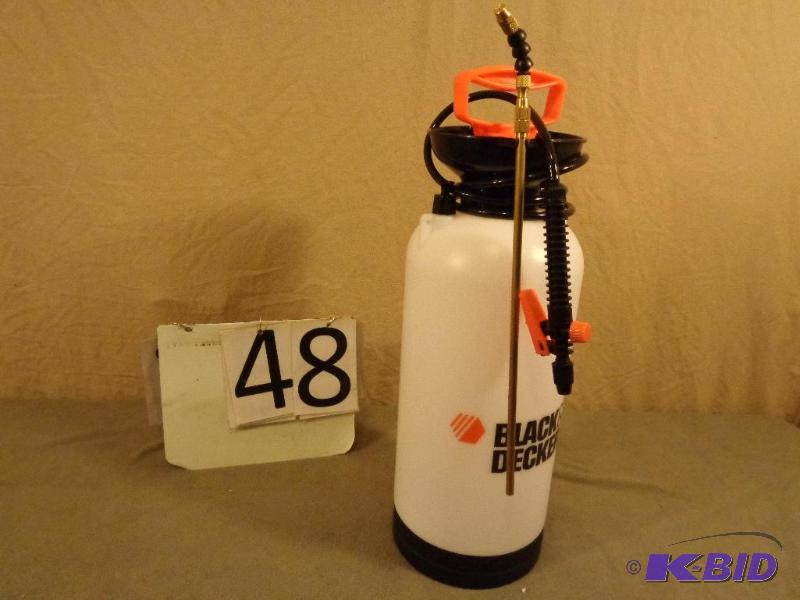 New Large Black and Decker Sprayer....