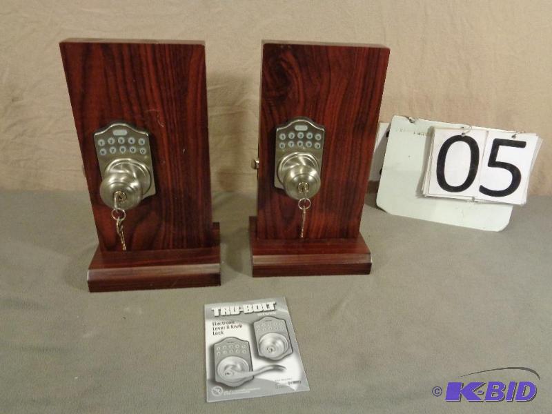 2 New Display Model Electronic Knob Door Lock...